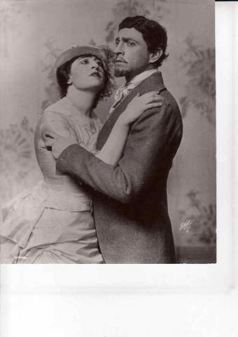 Pauline Frederick and John Barrymore